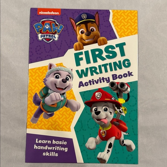 Paw Patrol Learning Activity 8 Book Set with 5 Finger Bath Puppets Kids - Picture 8 of 15